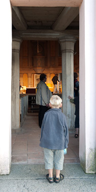 Eingangsbereich der Kirche